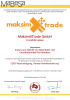 MaksimXTrade GmbH, QSGF Bescheinigung